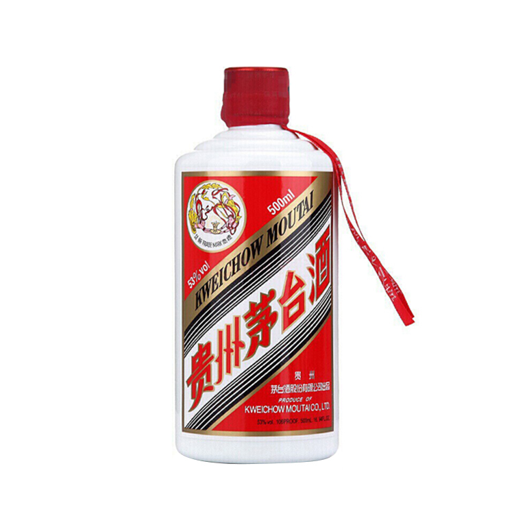 贵州茅台53度飞天茅台酱香型白酒500ml【出口版】_500ml/瓶_茅台