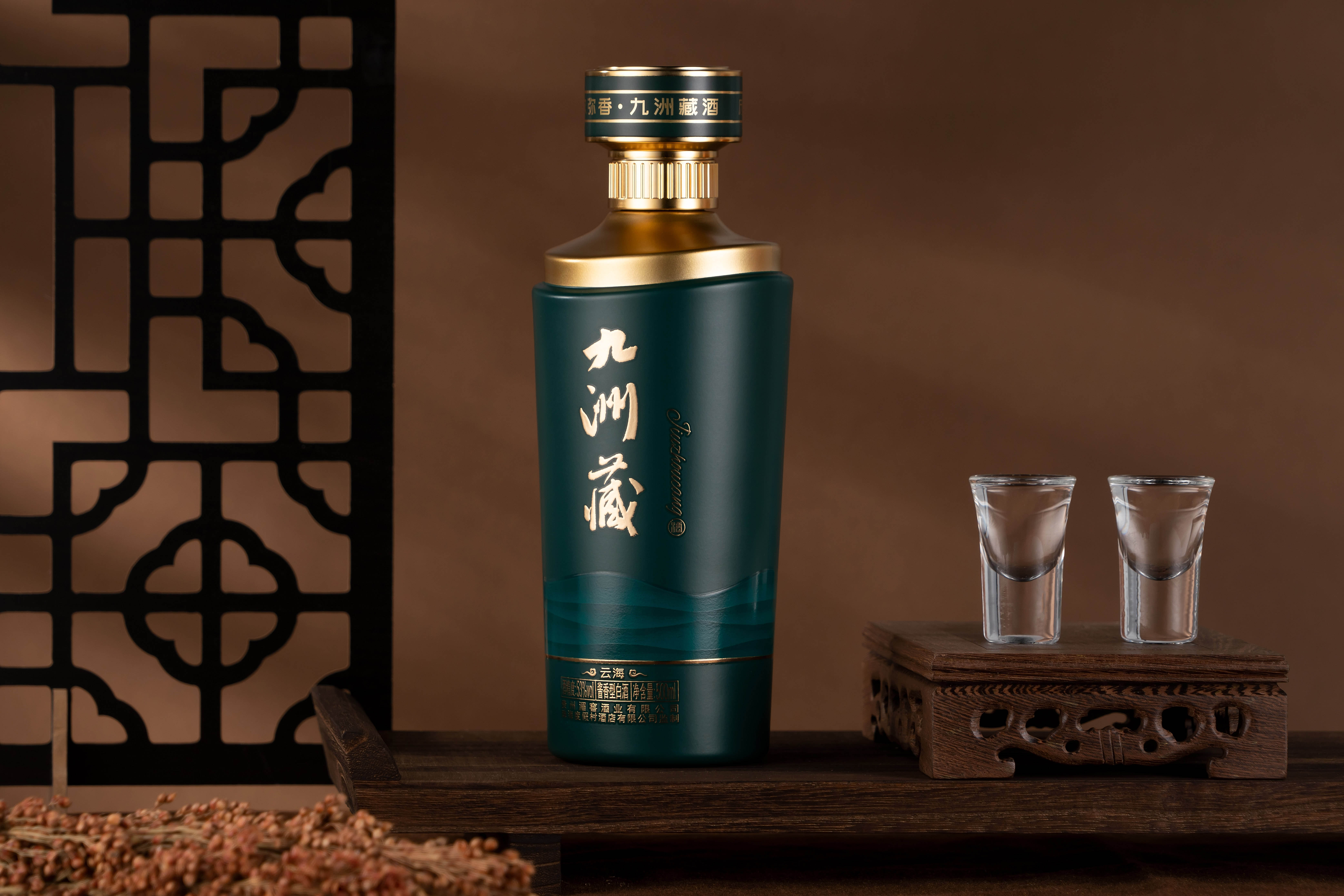 贵州湄窖九洲藏云海酱香型白酒500ml_500ml/瓶_九洲藏