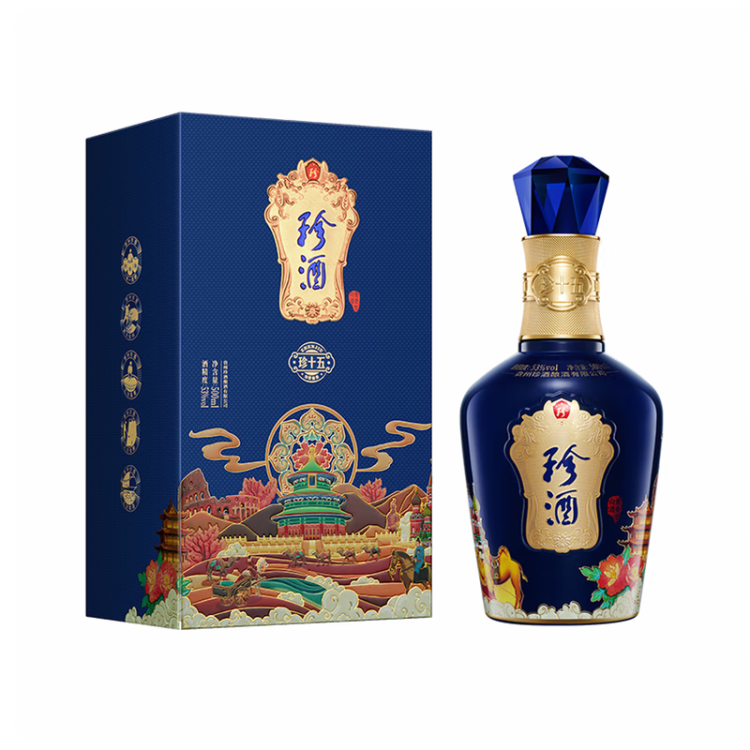 红花郎 15年 53度 500ml 郎酒红花郎(15)53度500ml*6 整箱装酱香型白酒【价格图片品牌报价