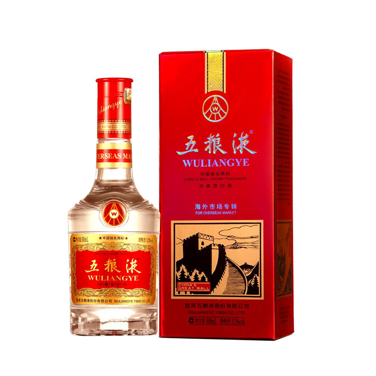 中国白酒 五粮液500ml 52度 2021年製造（バラ売り可能）｜その他